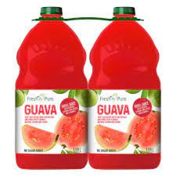 Fresh’n Pure Guava 100% Juice, 1.89 L, 2-pack